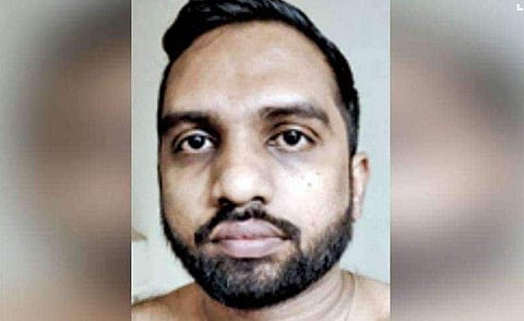 അറസ്റ്റിലായ മുന്‍ ശാന്തി അശ്വന്ത്/ ടെലിവിഷന്‍ ദൃശ്യം