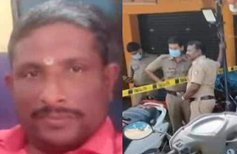 കൊല്ലപ്പെട്ട ശ്രീനിവാസന്‍/ടെലിവിഷന്‍ ചിത്രം