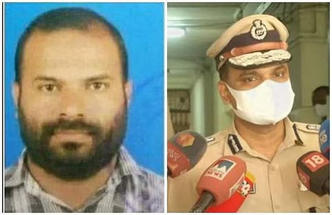 കൊല്ലപ്പെട്ട സുബൈര്‍, എഡിജിപി വിജയ് സാഖറെ മാധ്യമങ്ങളെ കാണുന്നു