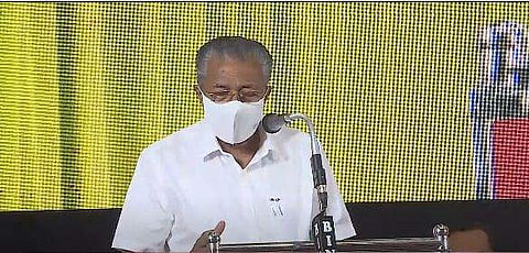 പിണറായി വിജയന്‍ സംസാരിക്കുന്നു/ ടെലിവിഷന്‍ ദൃശ്യം