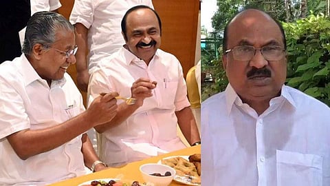 ഇഫ്താര്‍ വിരുന്നില്‍ മുഖ്യമന്ത്രിയും വി ഡി സതീശനും, കെ വി തോമസ്
