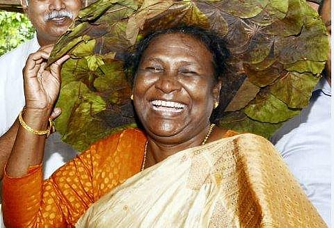 ദ്രൗപദി മുര്‍മു ഝാര്‍ഖണ്ഡ് ഗവര്‍ണര്‍ അയിരുക്കുമ്പോള്‍/ ഫയല്‍