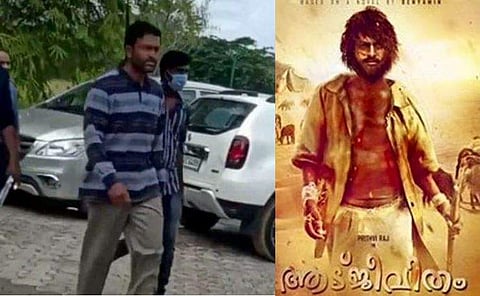 റാന്നിയിലെ ഷൂട്ടിങ് സെറ്റിലെത്തിയ പൃഥ്വിരാജ്/ ഫേയ്സ്ബുക്ക്