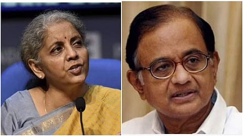 നിര്‍മ്മല സീതാരാമന്‍, പി ചിദംബരം/ ഫയല്‍