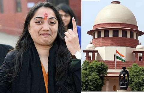 നൂപുര്‍ ശര്‍മയെ രൂക്ഷമായ ഭാഷയില്‍ വിമര്‍ശിച്ച് സുപ്രീം കോടതി