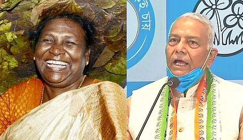 ദ്രൗപദി മുർമു, യശ്വന്ത് സിൻഹ