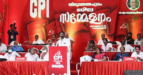 സിപിഐ ജില്ലാ സമ്മേളനത്തില്‍ നിന്ന്/ ഫെയ്‌സ്ബുക്ക്‌