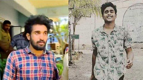 പിടിയിലായ അർഷാദ്, കൊല്ലപ്പെട്ട സജീവ് കൃഷ്ണൻ