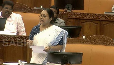 ആരോഗ്യമന്ത്രി വീണാ ജോര്‍ജ്‌