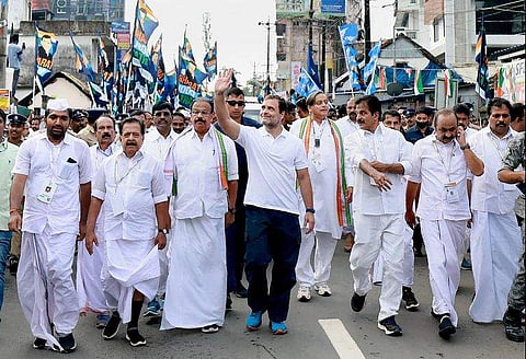 ഭാരത് ജോഡോ യാത്ര/ ചിത്രം: ന്യൂ ഇന്‍ഡ്യന്‍ എക്‌സ്പ്രസ്‌