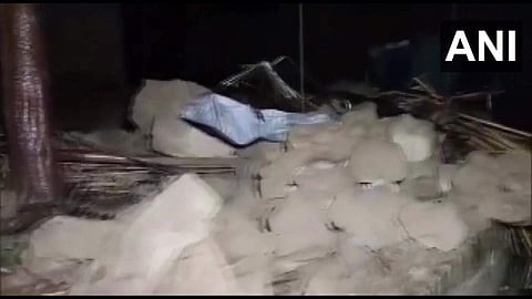 അപകടസ്ഥലത്തെ ദൃശ്യം