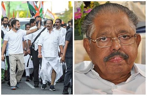രാഹുല്‍ ഗാന്ധി ഭാരത് ജോഡോ യാത്രയില്‍, ആര്യാടന്‍ മുഹമ്മദ്