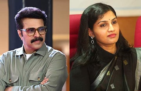 മമ്മൂട്ടി, രേണു രാജ്/ ചിത്രം; ഫെയ്സ്ബുക്ക്