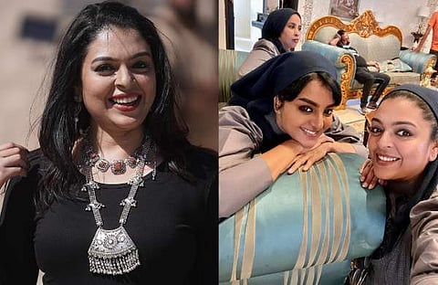 മഞ്ജു വാര്യർക്കൊപ്പം നടി രാധിക/ചിത്രം ഫേസ്ബുക്ക്