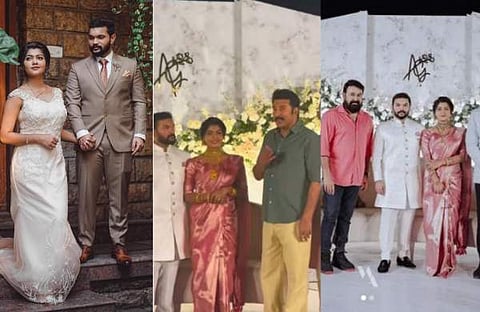 അഭയിന്റെ വിവാഹ സൽകാരത്തിൽ നിന്ന്/ ചിത്രം; ഇൻസ്റ്റ​ഗ്രാം