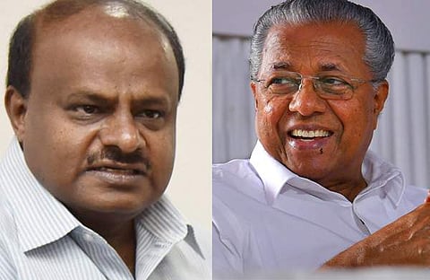 എച്ച്ഡി കുമാരസ്വാമി, പിണറായി വിജയന്‍