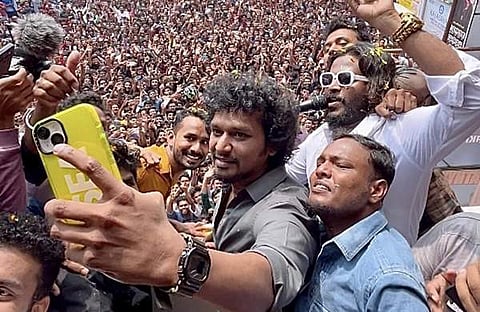 ലോകേഷ് കനകരാജ് കേരളത്തിൽ എത്തിയപ്പോൾ/ എക്‌സ്