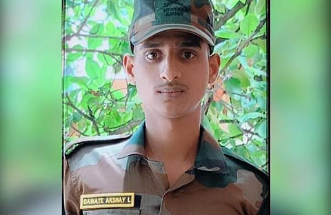 അ​ഗ്നിവീർ അക്ഷയ് ലക്ഷ്മൺ/ എഎൻഐ