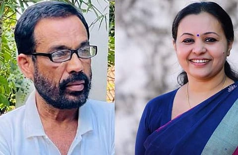 ഹരിദാസന്‍- വീണാ ജോര്‍ജ്‌