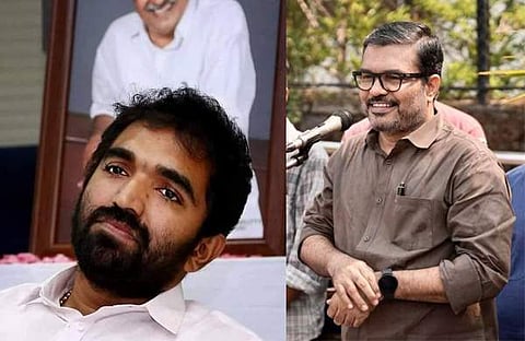 ചാണ്ടി ഉമ്മൻ, എംബി രാജേഷ്/ ഫെയ്‌സ്‌ബുക്ക്