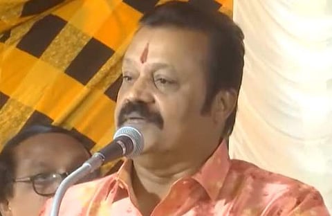 സുരേഷ് ​ഗോപി, സ്ക്രീൻഷോട്ട്