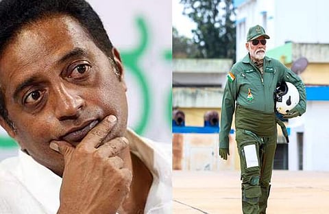 പ്രകാശ് രാജ്, നരേന്ദ്ര മോദി/ എക്‌സ്