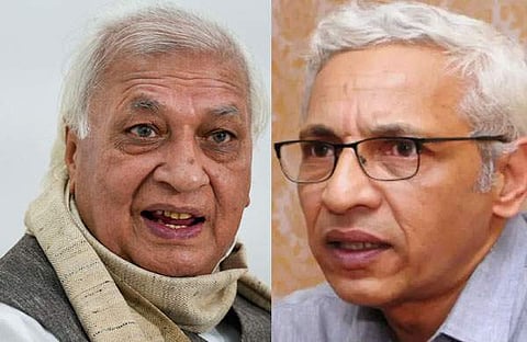 ആരിഫ് മുഹമ്മദ് ഖാൻ, ​ഗോപിനാഥ് രവീന്ദ്രൻ/ ഫയൽ