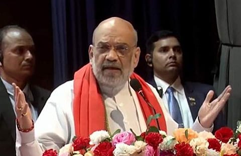 അമിത് ഷാ/ഫോട്ടോ: വീഡിയോ സ്‌ക്രീന്‍ ഷോട്ട്‌