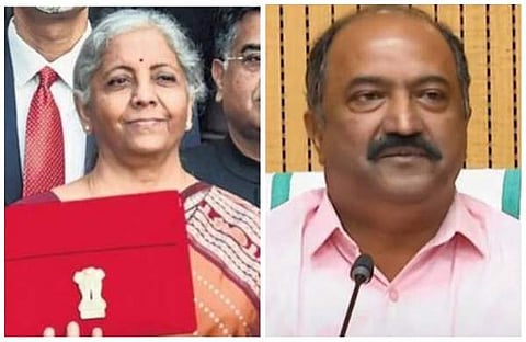 കേന്ദ്ര ധനമന്ത്രി ബജറ്റ് അവതരണത്തിന് എത്തുന്നു, കെഎന്‍ ബാലഗോപാല്‍/ഫയല്‍