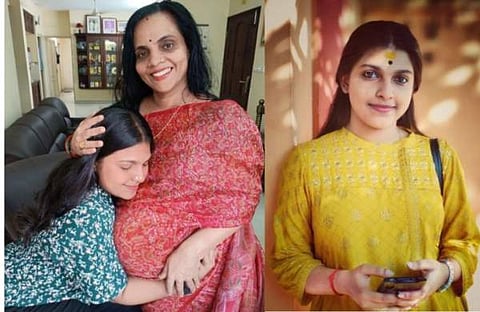 ആര്യാ പാർവതി അമ്മയ്ക്കൊപ്പം/ ചിത്രം; ഇൻസ്റ്റ​ഗ്രാം