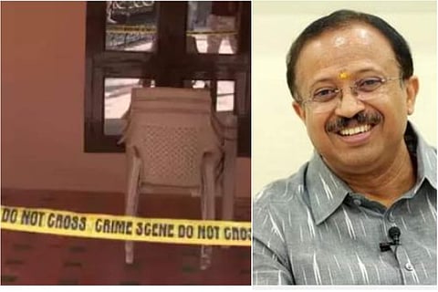 വീട് ആക്രമിച്ച നിലയില്‍/ എഎന്‍ഐ