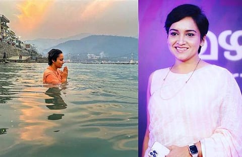 ലെനയുടെ ഋഷികേശ് യാത്രയിൽ നിന്ന്/ ചിത്രം; ഇൻസ്റ്റ​ഗ്രാം
