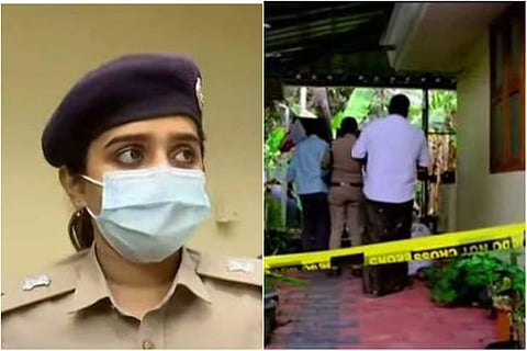 എസ്പി ഐശ്വര്യ ഡോങ്‌റെ, കൊല നടന്ന വീട്/ ടി വി ദൃശ്യം