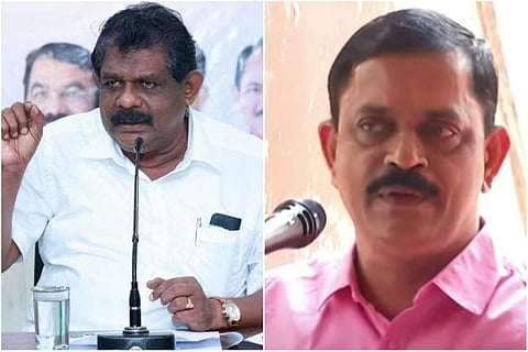 മന്ത്രി ആന്റണി രാജു, സി കെ ഹരികൃഷ്ണന്‍/ ടിവി ദൃശ്യം