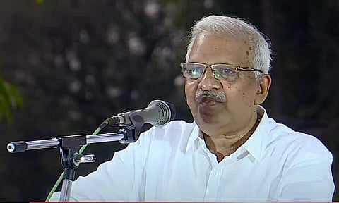 സിപിഎമ്മിന്റെ രാഷ്ട്രീയ വിശദീകരണ യോഗത്തില്‍ പി ജയരാജൻ സംസാരിക്കുമ്പോൾ, സ്ക്രീൻഷോട്ട്