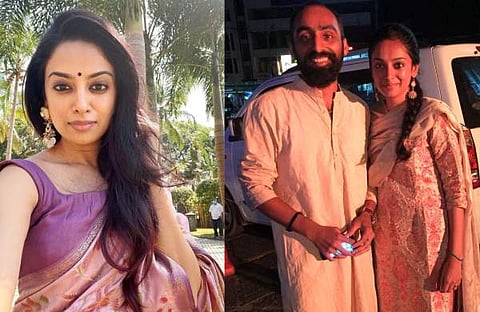 ഗൗതമി നായർ, ​ഗൗതമിയും ശ്രീനാഥും/ ചിത്രം; ഫെയ്സ്ബുക്ക്