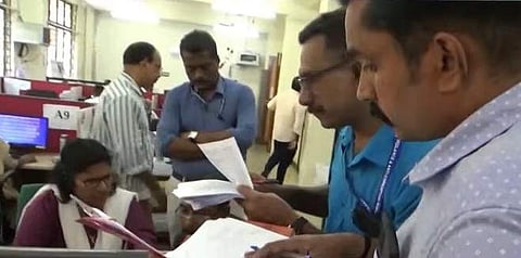 വിജിലന്‍സ് പരിശോധനയുടെ ദൃശ്യം, സ്‌ക്രീന്‍ഷോട്ട്‌