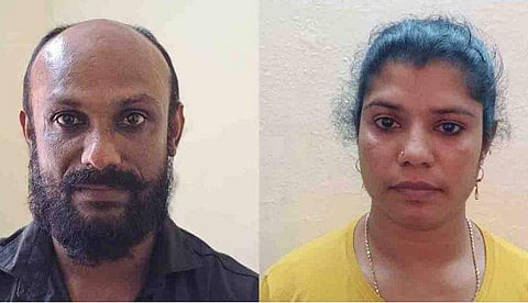 കൊച്ചിയില്‍ അറസ്റ്റിലായ സനൂപും വിനീതയും