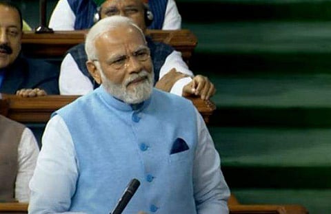 മോദി ലോക്‌സഭയില്‍
