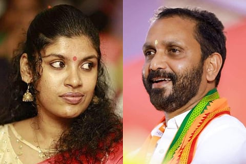 ചിന്ത ജെറോം, കെ സുരേന്ദ്രന്‍/ ഫയല്‍