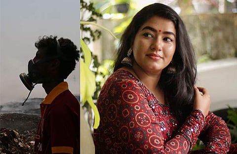 ബ്രഹ്മപുരം തീപിടുത്തം/ എക്സ്പ്രസ് ചിത്രം, ​ഗ്രേസ് ആന്റണി/ ചിത്രം; ഫെയ്സ്ബുക്ക്