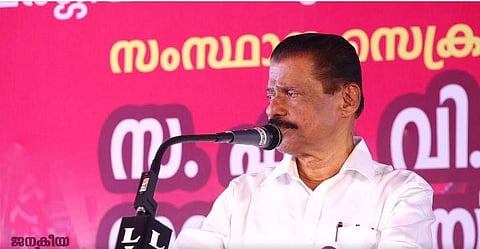 എംവി ഗോവിന്ദന്‍ ജനകീയ പ്രതിരോധ ജാഥയില്‍ സംസാരിക്കുന്നു/ഫെയ്‌സ്ബുക്ക്