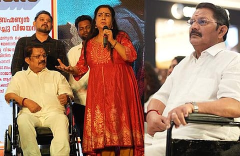 ജ​ഗതിയും ഉർവശിയും ചാൾസ് എന്റർപ്രൈസസ് ഓഡിയോ ലോഞ്ചിൽ