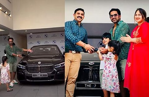 ആസിഫ് അലിയുടെ പുതിയ കാർ/  ചിത്രം സ്ക്രീൻഷോട്ട്
