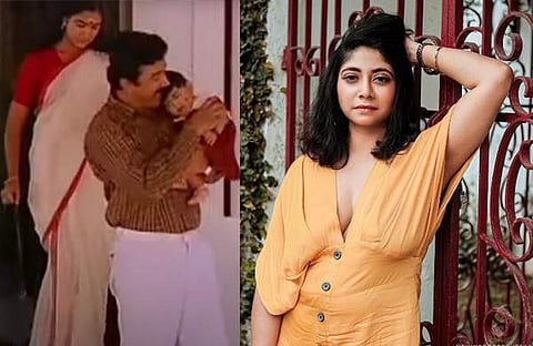 മാളൂട്ടിയിലെ രം​ഗം, അഭയ ഹിരൺമിയി/ ഇൻസ്റ്റ​ഗ്രാം