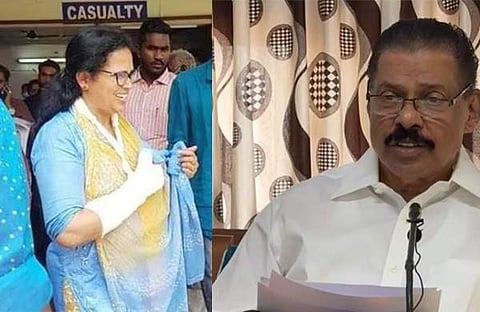 കെകെ രമ, എംവി ​ഗോവിന്ദൻ