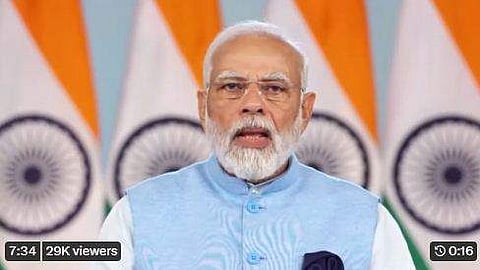 പ്രധാനമന്ത്രിയുടെ വിഡിയോ സന്ദേശത്തില്‍നിന്ന്/ട്വിറ്റര്‍