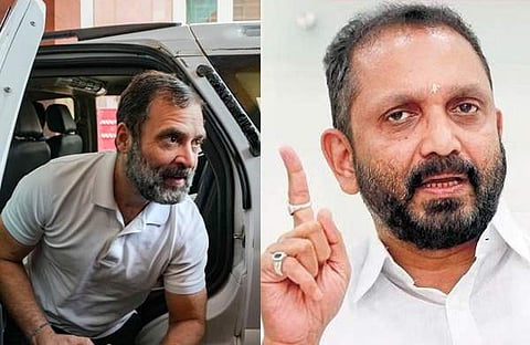 രാഹുല്‍ ഗാന്ധി, കെ സുരേന്ദ്രന്‍