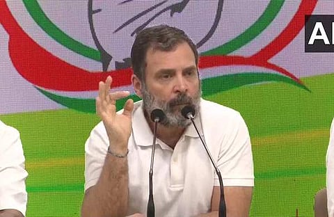 രാഹുല്‍ ഗാന്ധി വാര്‍ത്താ സമ്മേളനത്തില്‍/എഎന്‍ഐ