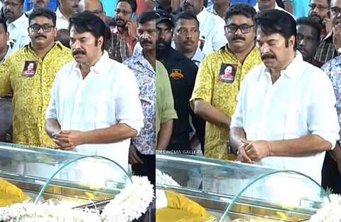 ഇന്നസെന്റിന് അവസാന യാത്രമൊഴി നേർന്ന് മമ്മൂട്ടി